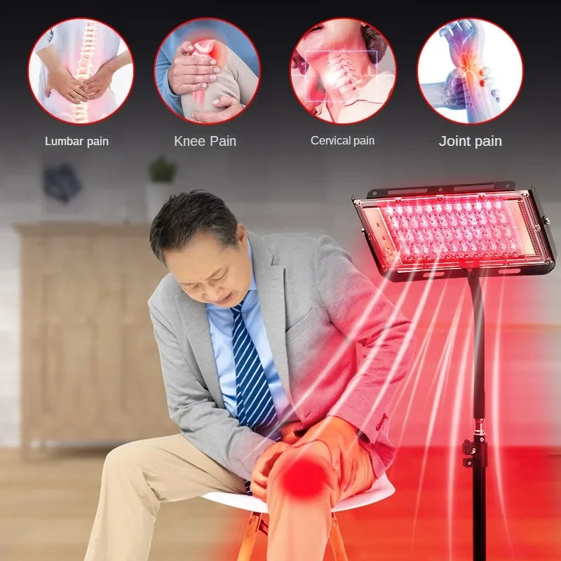 3-in-1 Red Light Therapy Lamp with Stand | 660nm & 850nm Light Therapy Lamp Qst