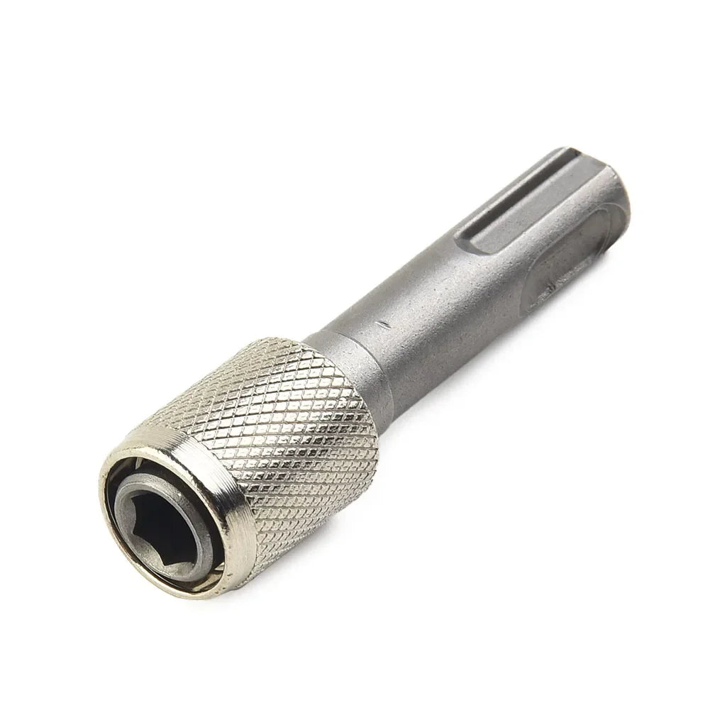 SDS to 1/4" Hex Shank Adapter for Drills & Screwdriver Bits Drill Bit Adapter Qme
