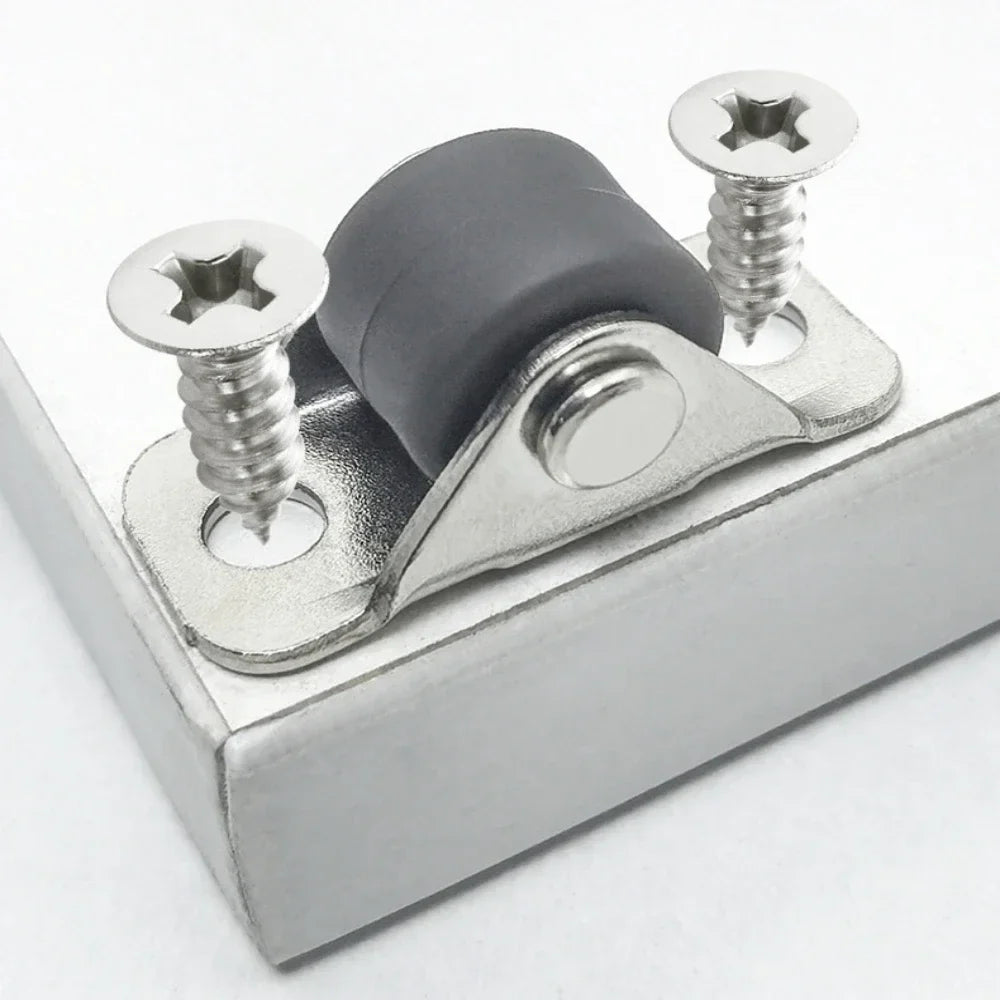 8-Pack Mini Silent Caster Wheels – TPE Roller for Sliding Doors Mini Caster Wheels Qme