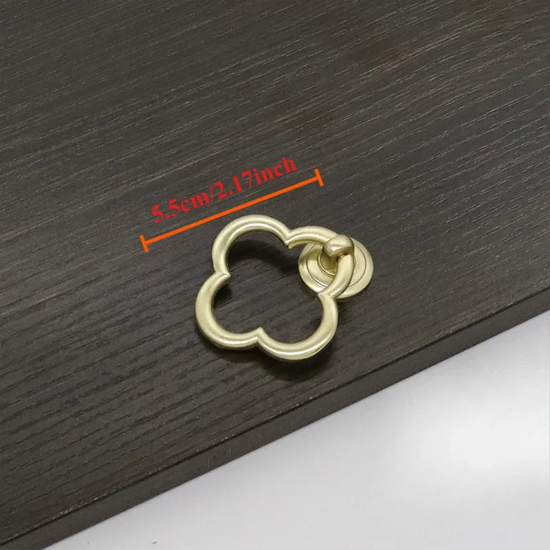 Brushed Zinc Alloy Vintage Modern Cabinet Knobs | Set of 2-4 Cabinet Knobs Qme