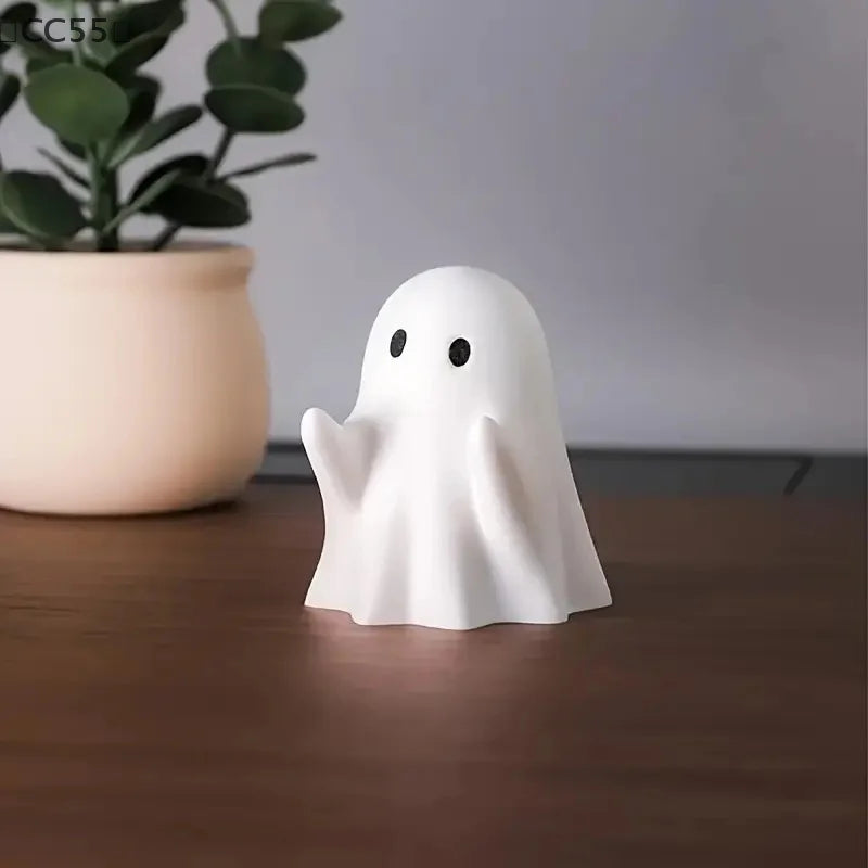 Ghost Pen Holder – Spooky Figurine Pencil Desk Organizer Pen & Pencil Holder Qst