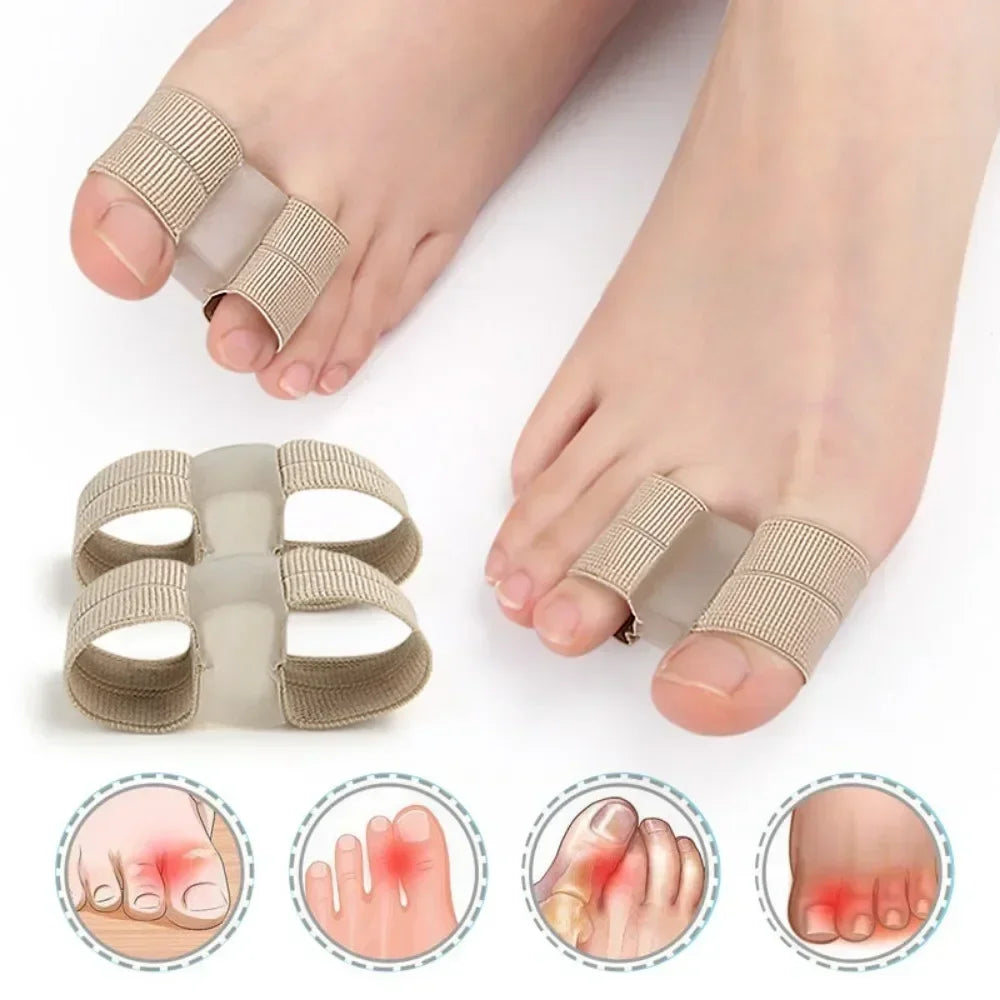 Toe Separator Bunion Corrector Orthotic – Soft Cotton Toe Separator Orthotic Qme