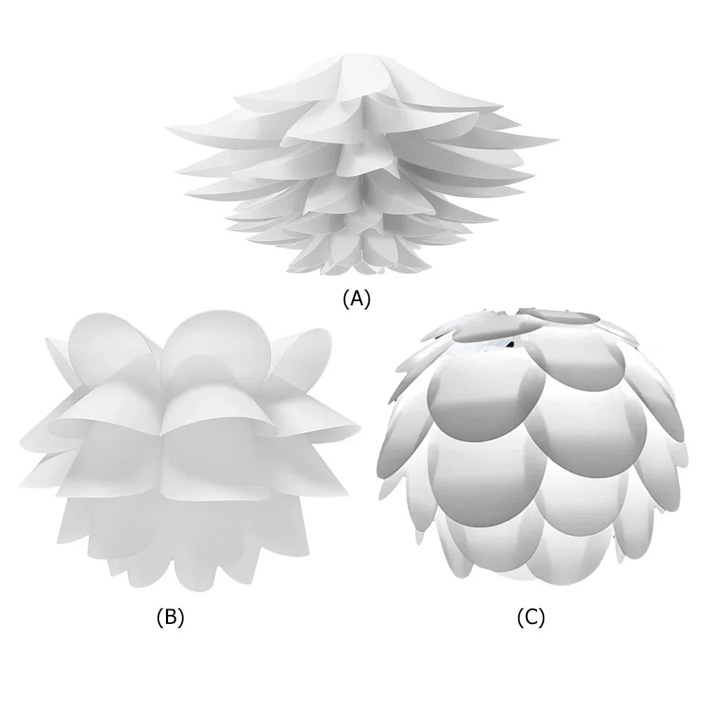 Nordic Lotus Flower Lamp Shade | Modern 6-Layer Design Decorative Lamp Shade Qme