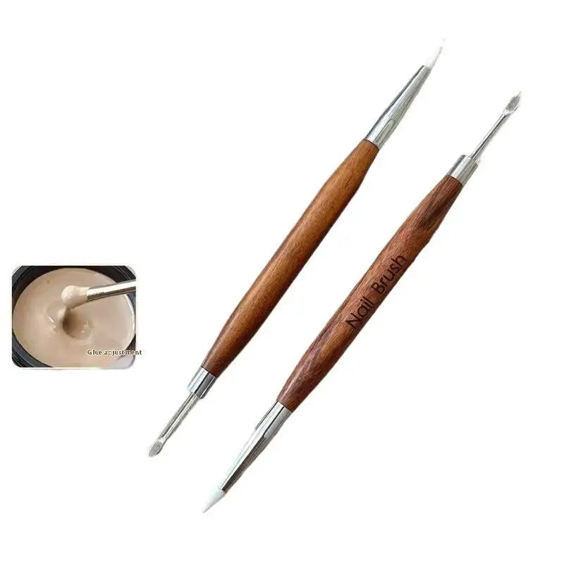 Double-Headed Nail Art Brush Pen – Carving & Painting Tool Nail Art Brush Pen Qst Default Title