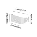 Aluminium Downspout Bracket Gutter Mount Clamp Holder | Wall Downspout Bracket Qme China Mainland White