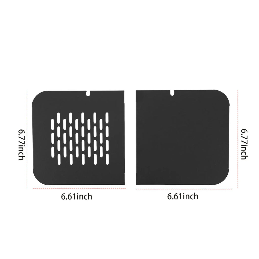 Aluminum Alloy Mini Meal Table for 9.4L Lunch Box – 2-Pack Lunch Box Accessory Qme