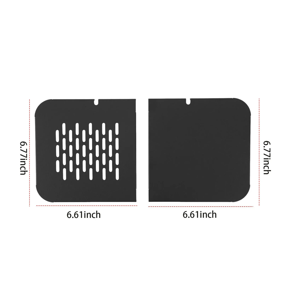 Aluminum Alloy Mini Meal Table for 9.4L Lunch Box – 2-Pack Lunch Box Accessory Qme