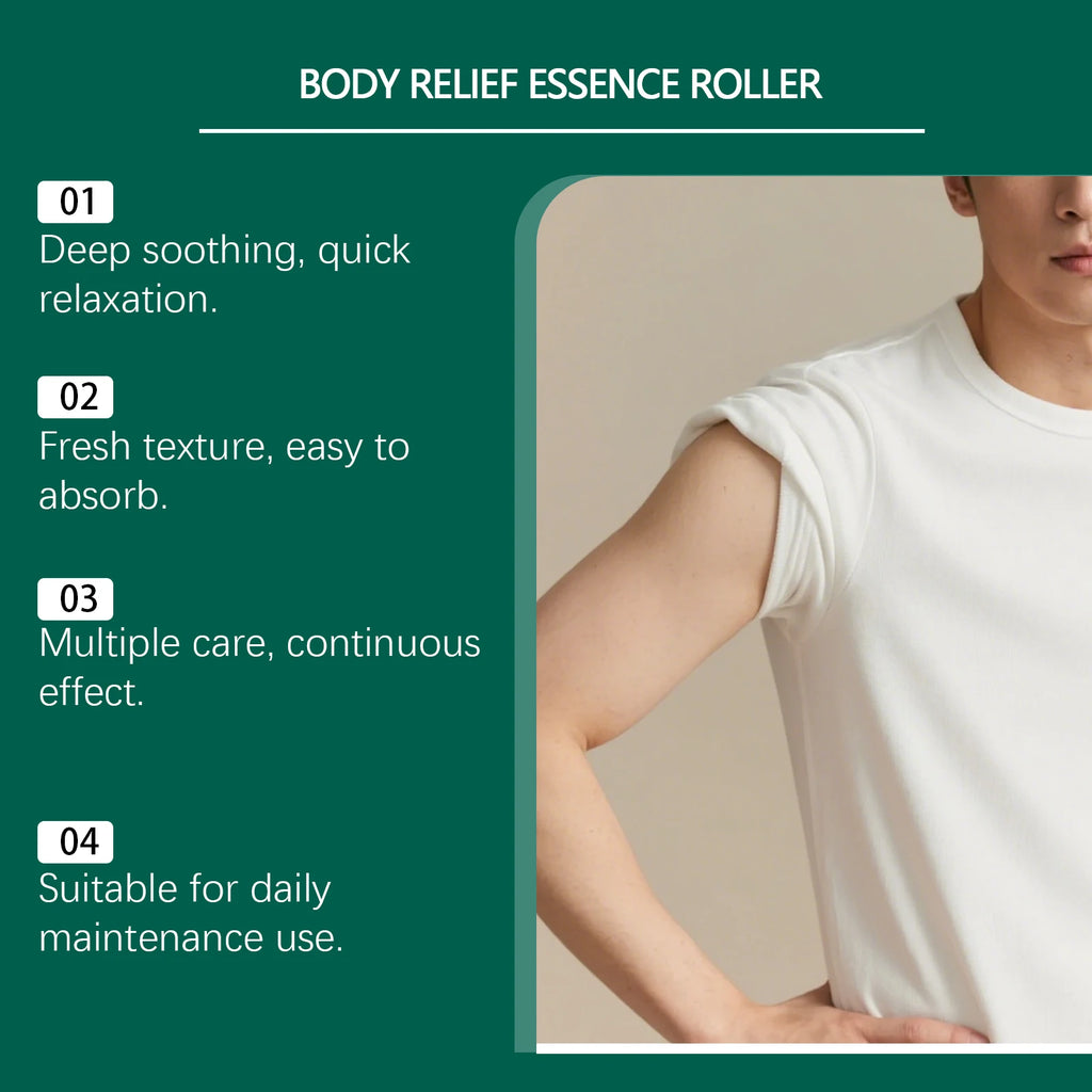 South Moon Herbal Roll-On Massage Oil – Cooling Body Care 50ML Roll-On Massage Oil Qst