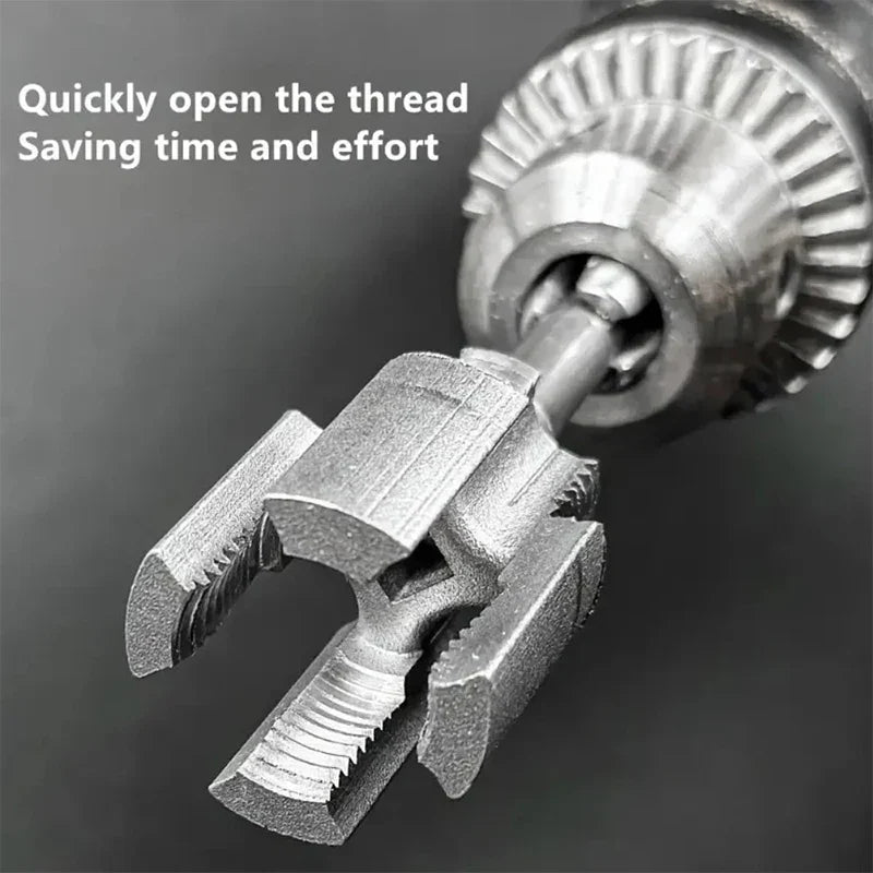 PPR PVC Pipe Threader Tapping Tool – Internal & External Thread Pipe Threading Tool Qme