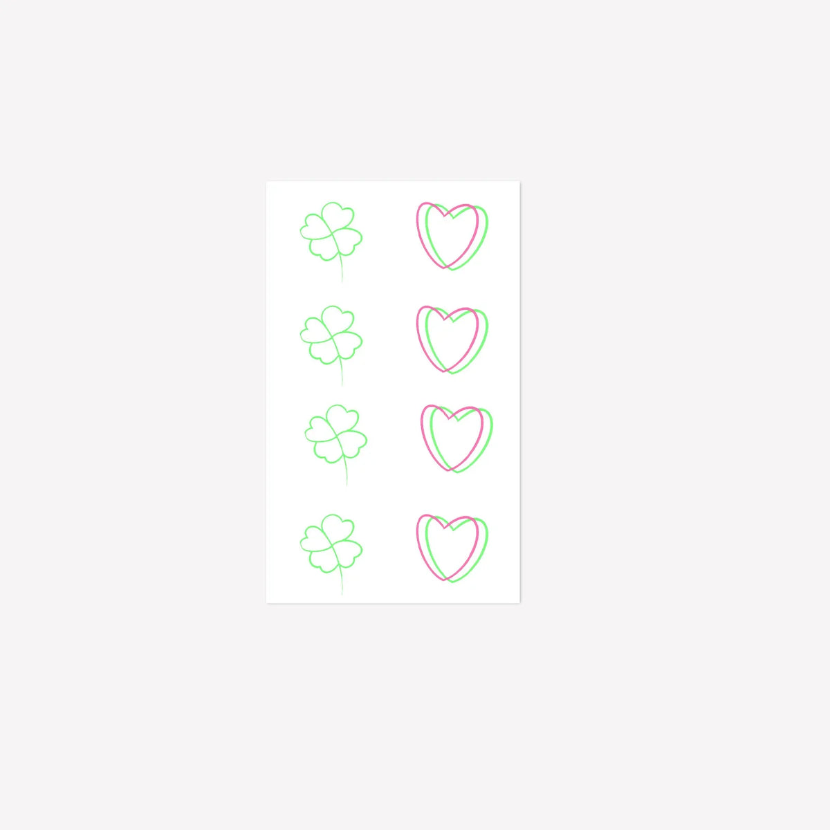 Waterproof Temporary Tattoo Stickers – Heart & Clover Designs Temporary Tattoo Stickers Qme