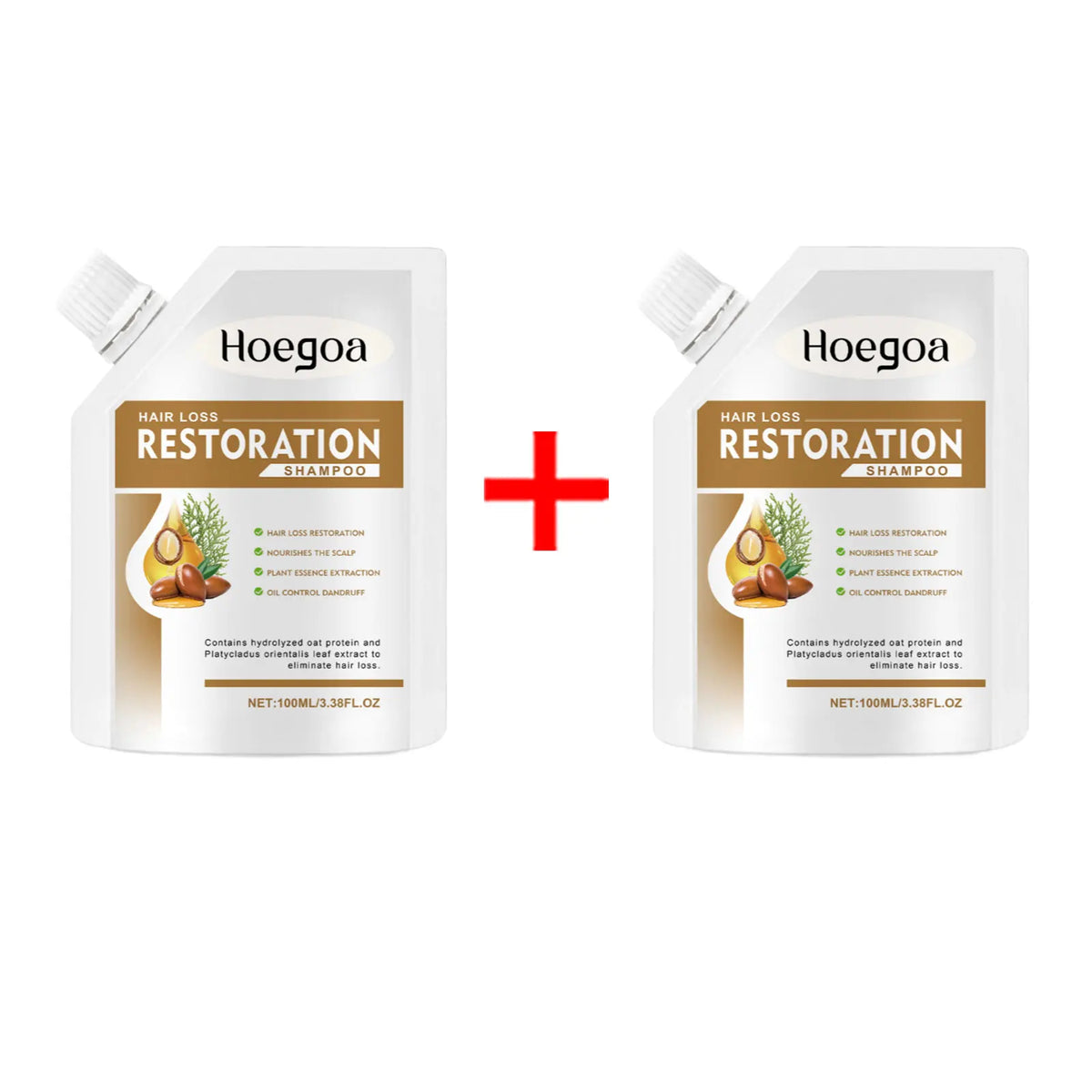 HOEGOA Deep Cleansing Scalp Shampoo – Oil Control & Root Care Hair Care Shampoo Qst 200ml in bag