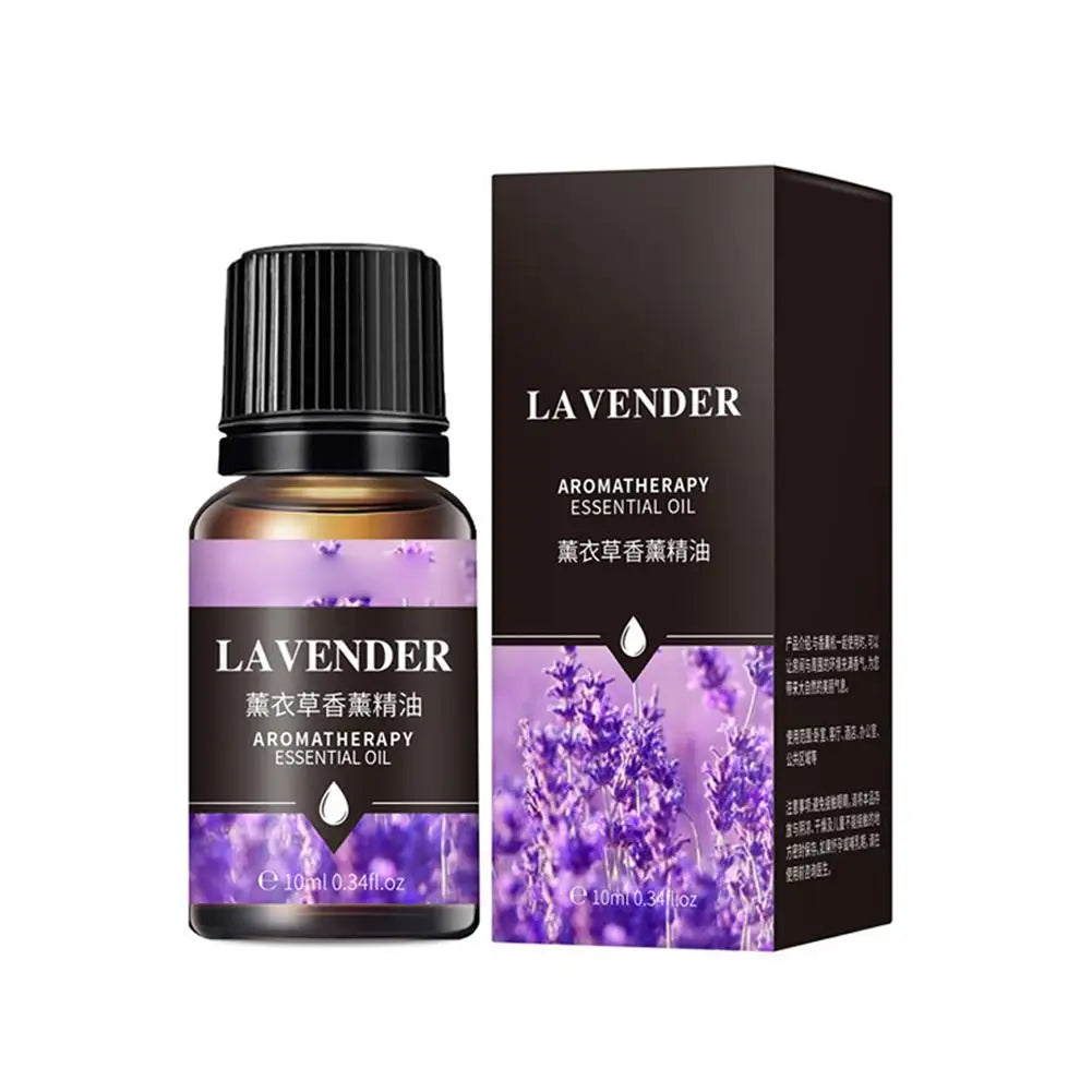 Water-Soluble Essential Oils for Aroma Diffuser & Humidifier 10ml Aromatherapy Essential Oil Qme Lavender
