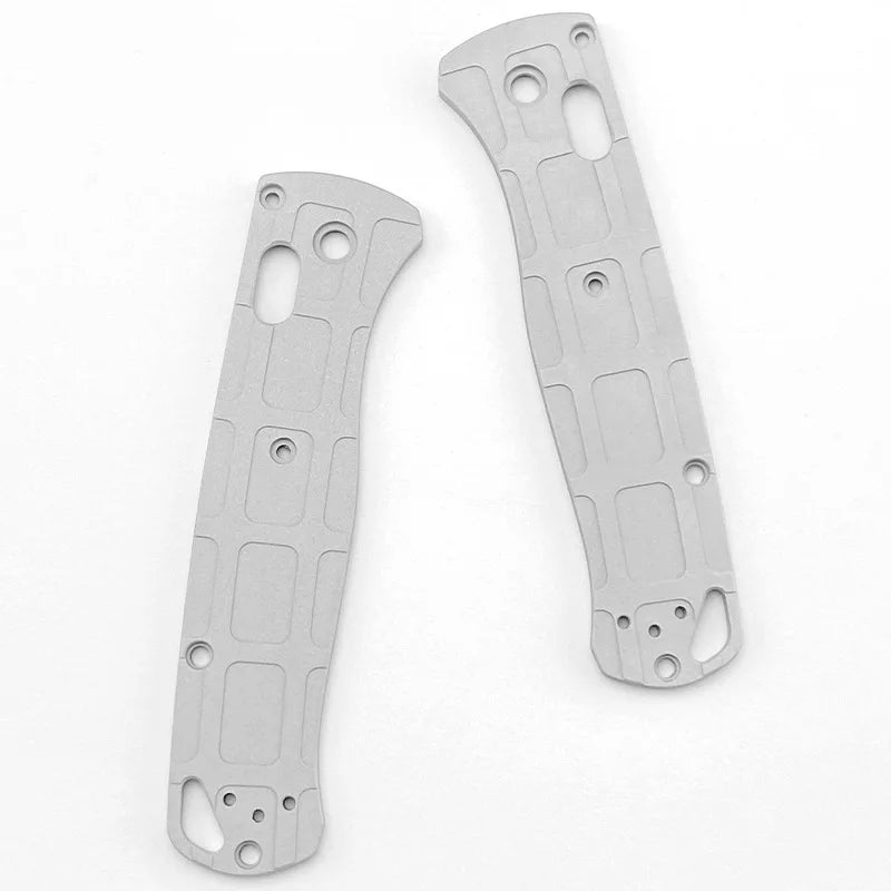 Swayboo Aluminum Handle Patch for BM 535 Bugout Knife Knife Handle Patch Qst Silver
