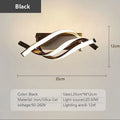 Modern Minimalist LED Ceiling Light – Corridor & Entryway LED Ceiling Light Qme black Tricolor light