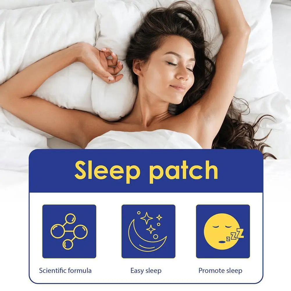 Sleep Aid Body Patches – Relax & Ease Muscle Tension | 48 Pack Sleep Aid Patch Qme