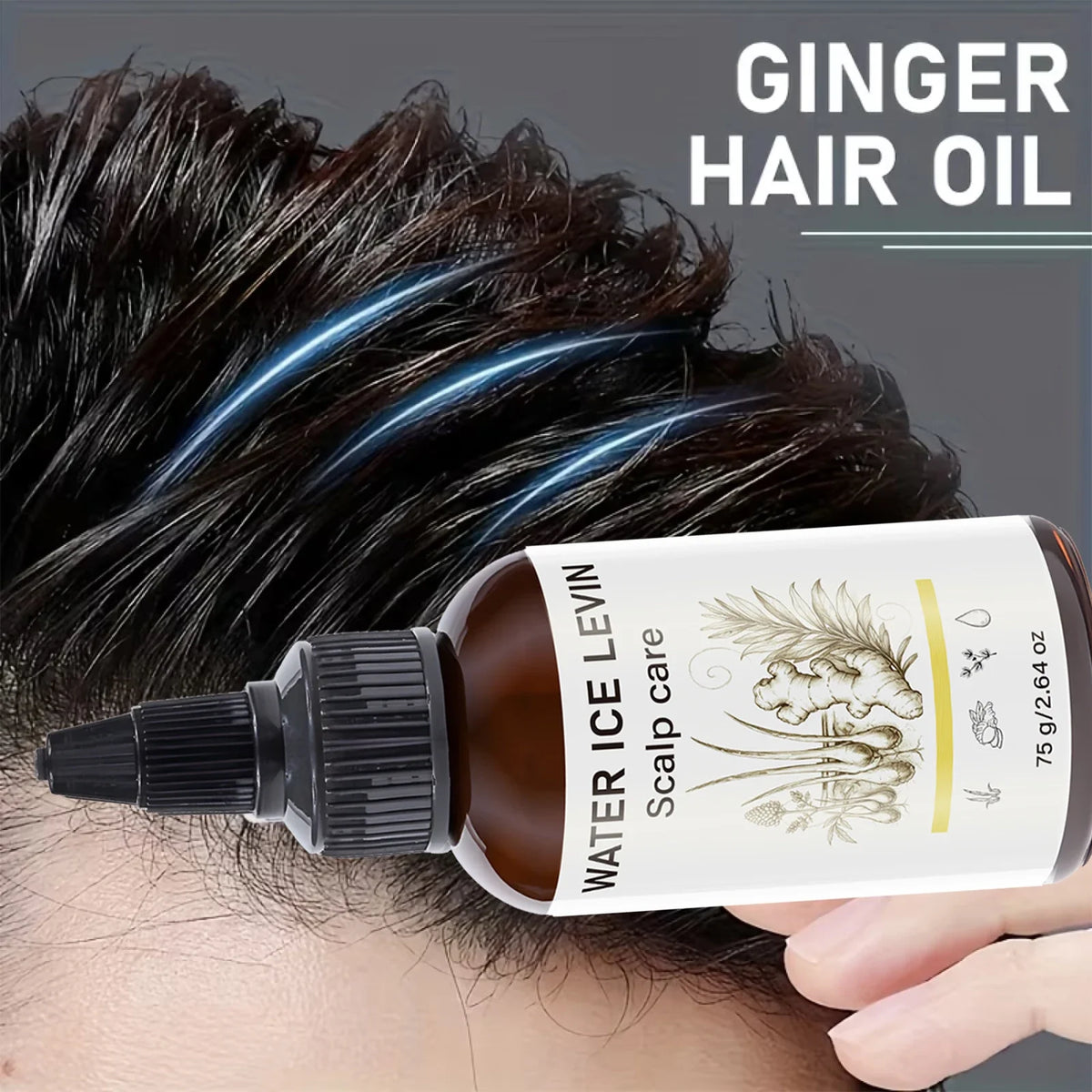 Ginger Infused Scalp Treatment Oil – Daily Hair Care Scalp Treatment Oil Qme