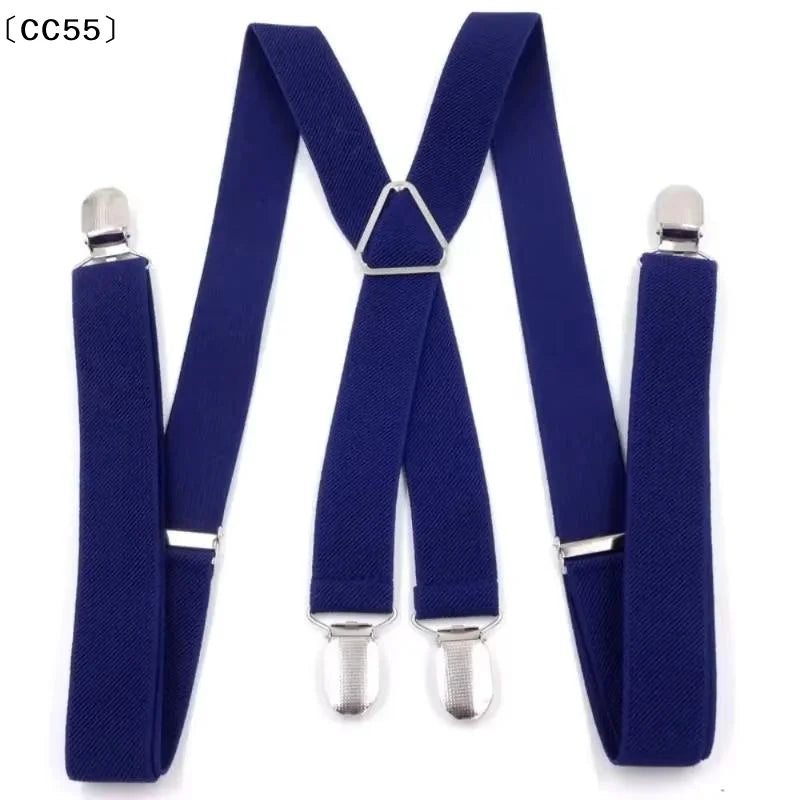 Adjustable X-Back Suspenders for Men, Women & Kids Suspenders & Braces Qst