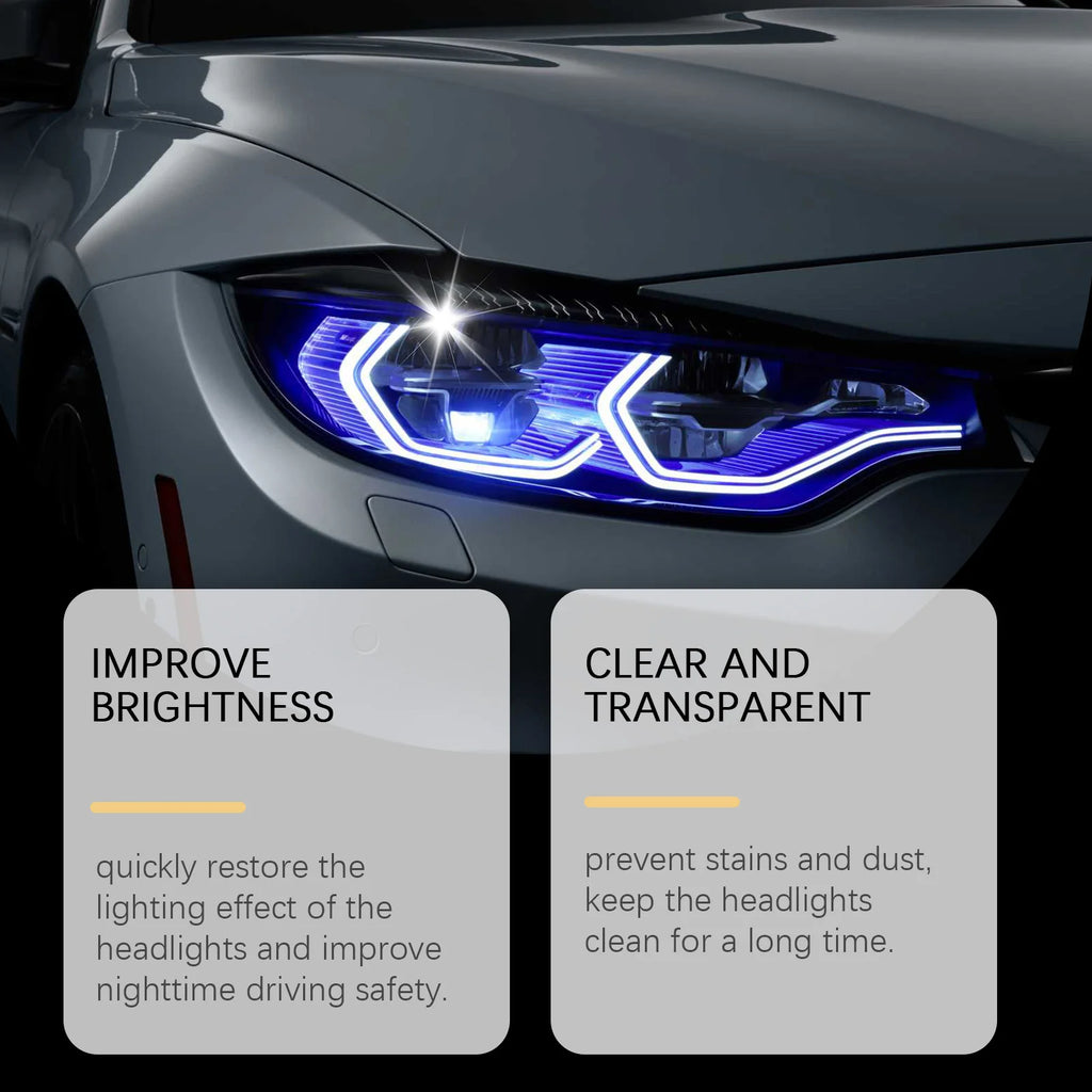 Rayhong Car Headlight Cleaner & Polish 100ml – Brightening Agent Headlight Cleaner Qst