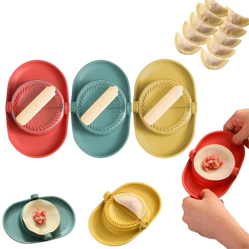 Multifunctional Dumpling Maker Jiaozi Mould Wrapper Presser Dumpling Maker Mould Qme