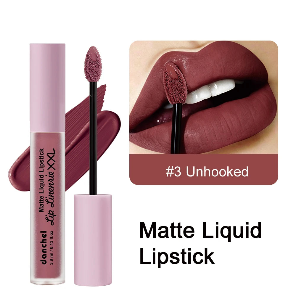 Matte Liquid Lip Gloss 16H Long Wear Transfer-Proof Arrow Tip Matte Liquid Lip Gloss Qst 03