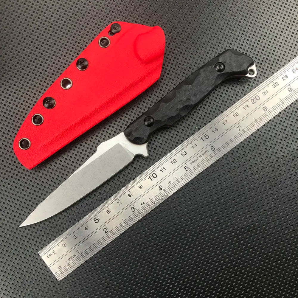TRSKT PSK D2 Full Tang Fixed Blade Knife – 60HRC Kydex Sheath Fixed Blade Knife Qst D 6 China Mainland