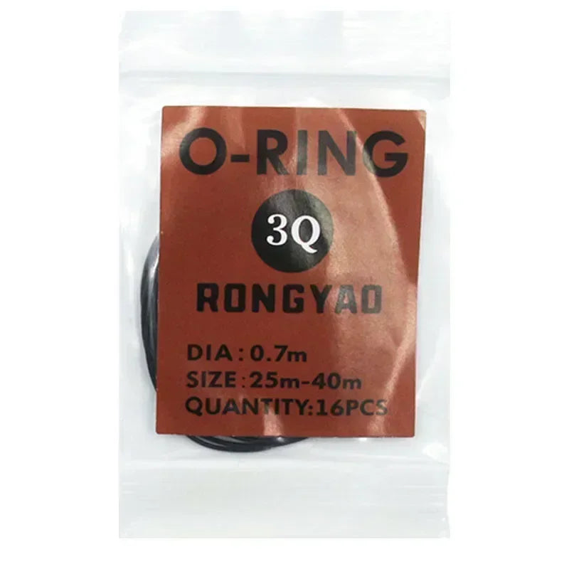 Watch Case Rubber O-Ring Gasket Set – Waterproof & Oil-Resistant Watch Repair Gasket Qme B-0.7