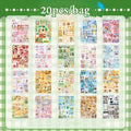 Japanese Snack Sticker Book – Izakaya & Dessert Shop Elements Craft Sticker Book Qme B