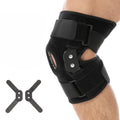 Hinged Knee Brace with Patella Stabilizer & Adjustable Strap Hinged Knee Brace Qst 1PC Adjustable size