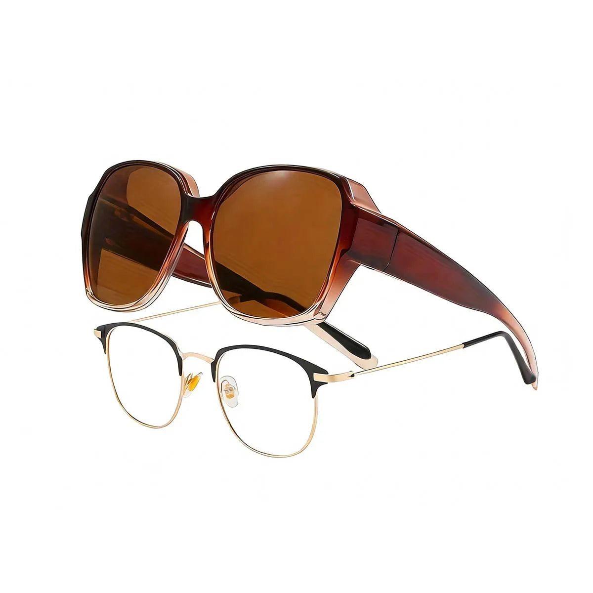 VOPHA Oversized Square Sunglasses UV400 Unisex – T01 Fashion Sunglasses Qst