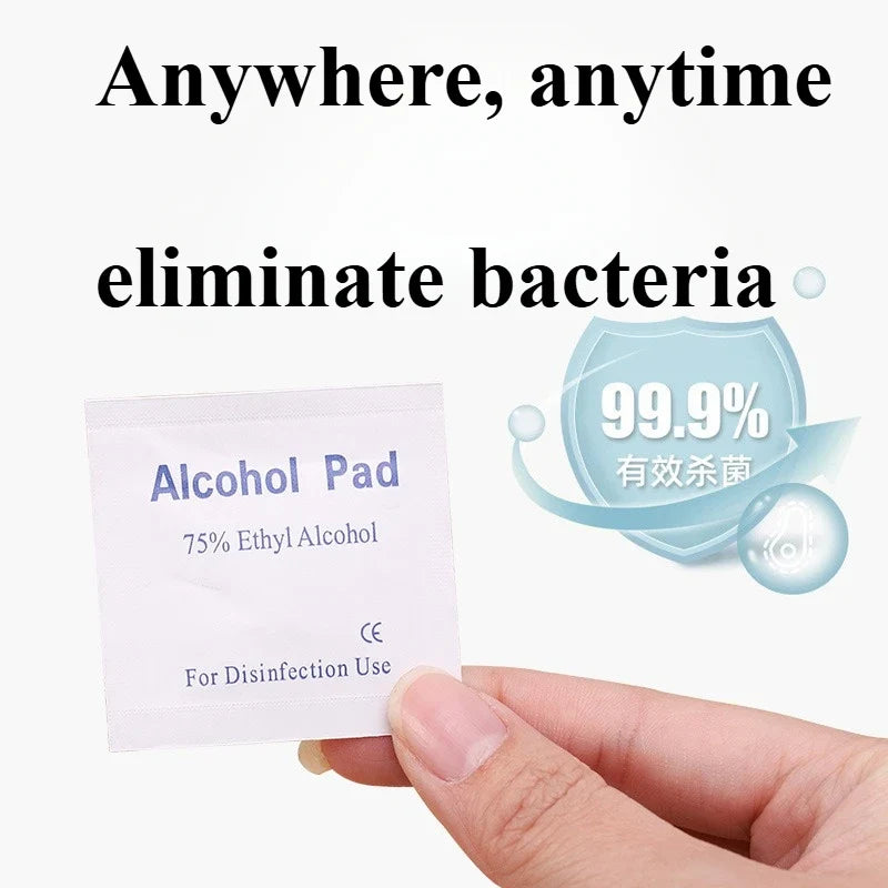 Disposable Disinfecting Wipes – 75% Alcohol, Car & Home Disposable Cleaning Wipes Qme