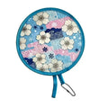 Japanese Folding Fan – Floral Hand Fan for Men & Women Folding Hand Fan Qst A2