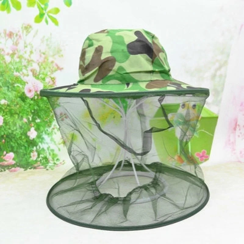 Mosquito Net Face Hat – Fishing, Hunting & Camping Mesh Mosquito Net Hat Qme Default Title