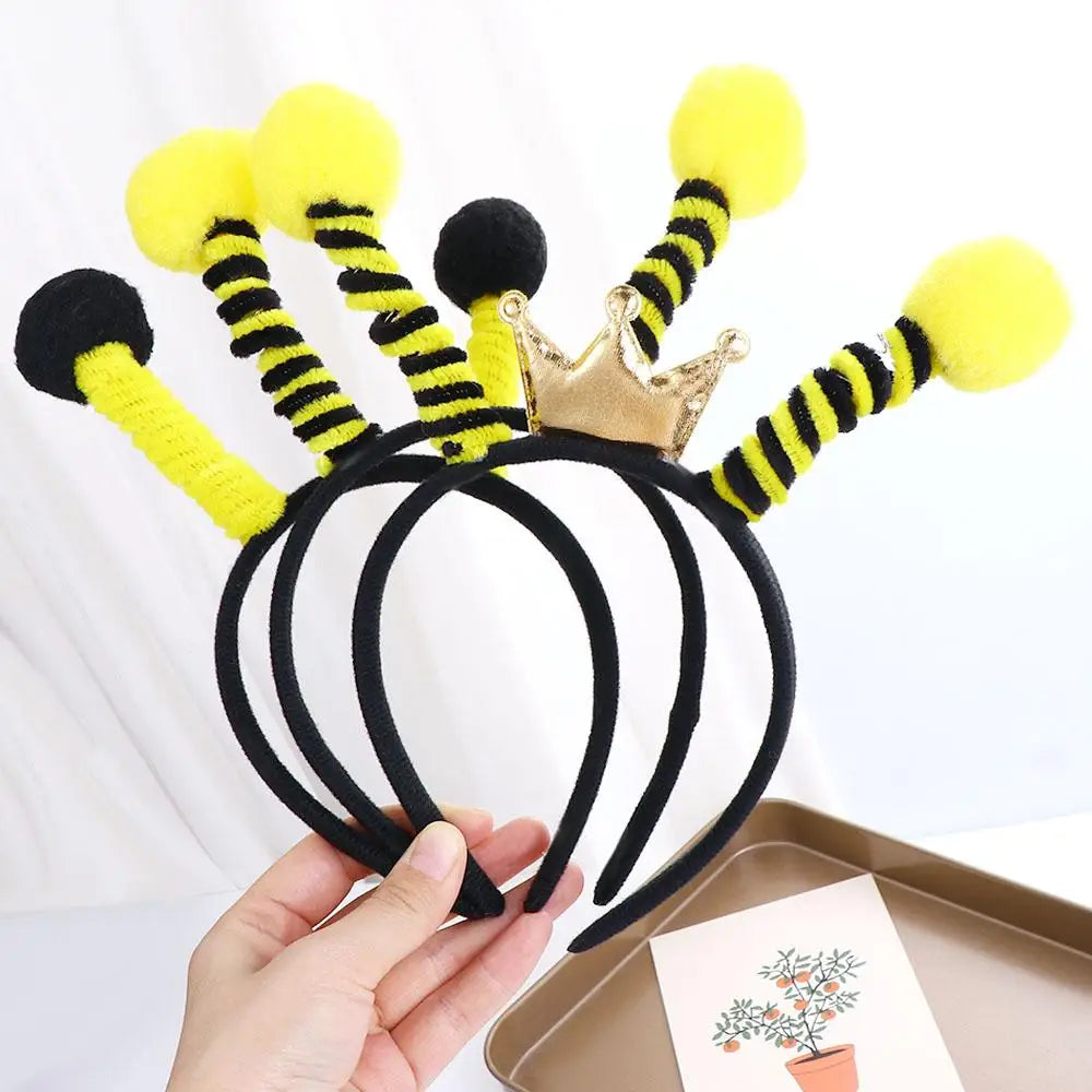 Kids Bee Cosplay Headband – Novelty Simulation Food Hair Hoop Novelty Kids Headband Qme