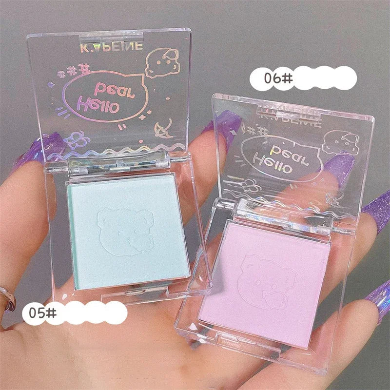 Matte Blush & Contour Powder Palette – 6 Shades | Qme Blush Contour Palette Qme
