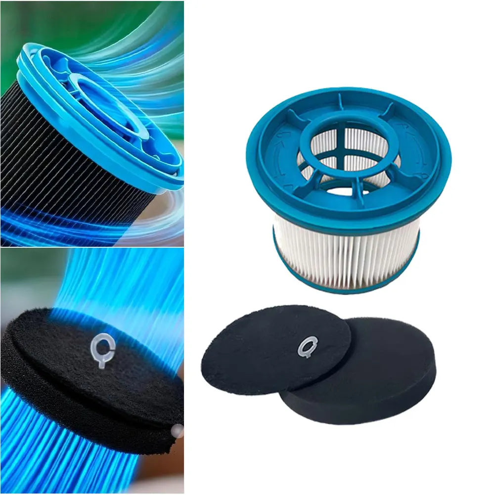 HEPA Filter Cotton Replacement Kit for Bissell Vacuums Vacuum Filter Replacement Qme