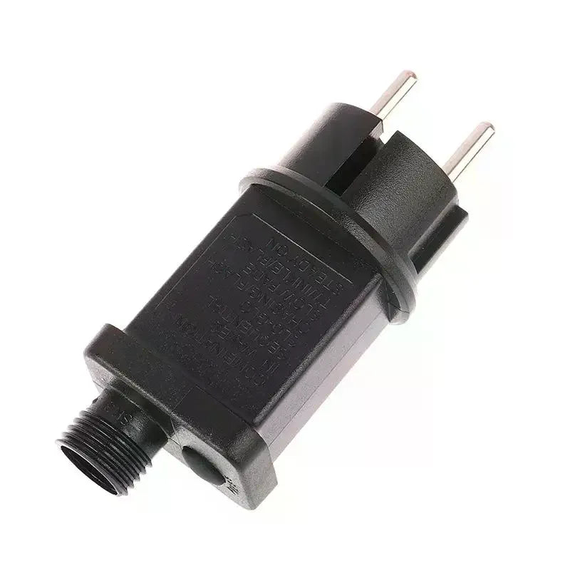 LED String Lights Timer Power Adapter – Multi-Voltage 4.5V–31V LED Power Adapter Qme