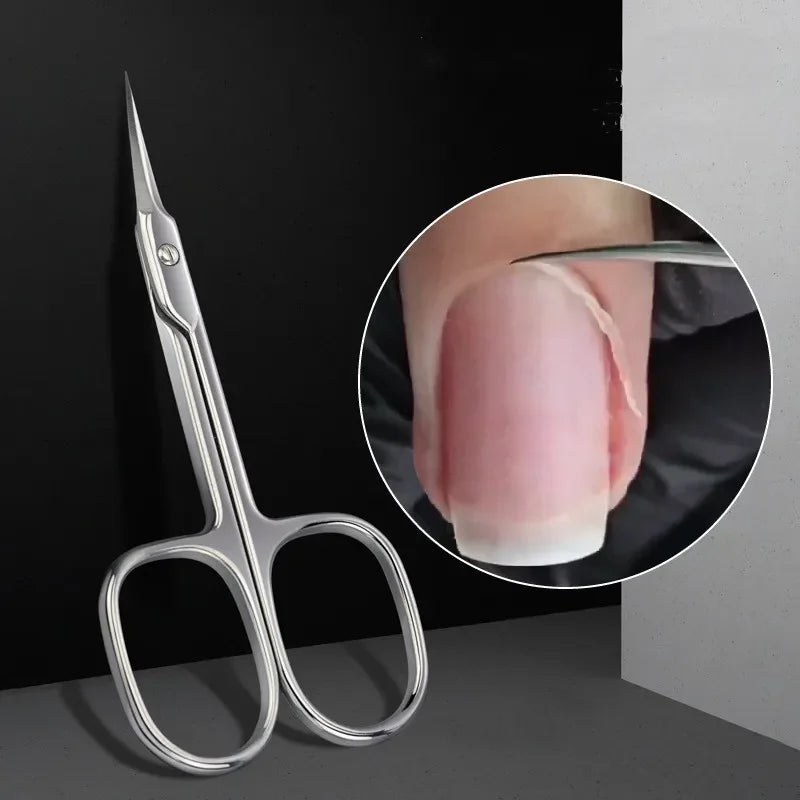 Cuticle Nippers & Nail Clipper Trimmer – Stainless Steel Cuticle Nipper Tool Qme