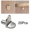 L-Shaped Shelf Support Studs 5mm Cabinet Bracket Holders 20pcs Shelf Support Studs Qme Default Title