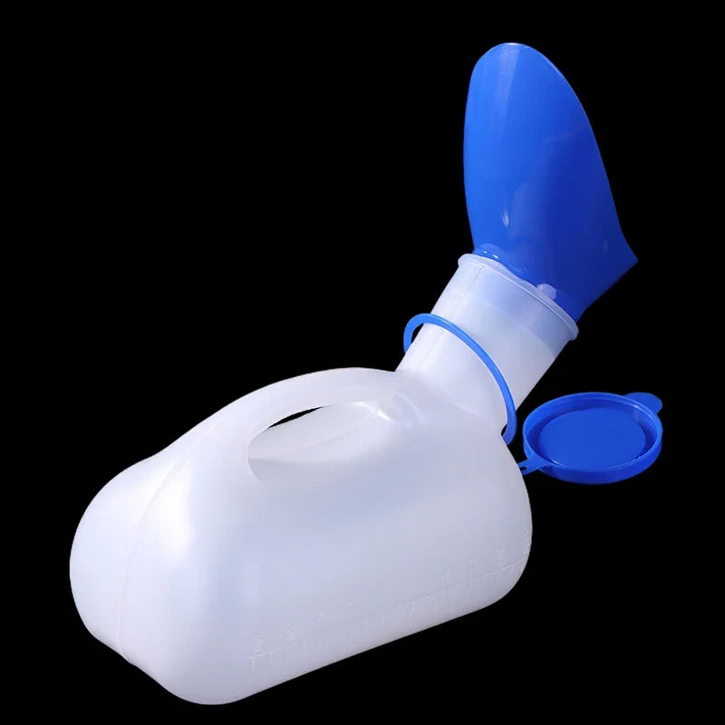 Unisex Portable Travel Urinal Bottle 1000ml – Leak-Proof Portable Travel Urinal Qme