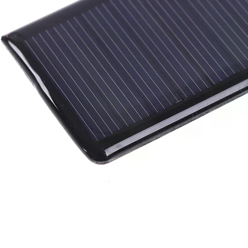 Mini Solar Panel 5V 60mA – Compact DIY Charging Panel 68×36mm Mini Solar Panel Qme