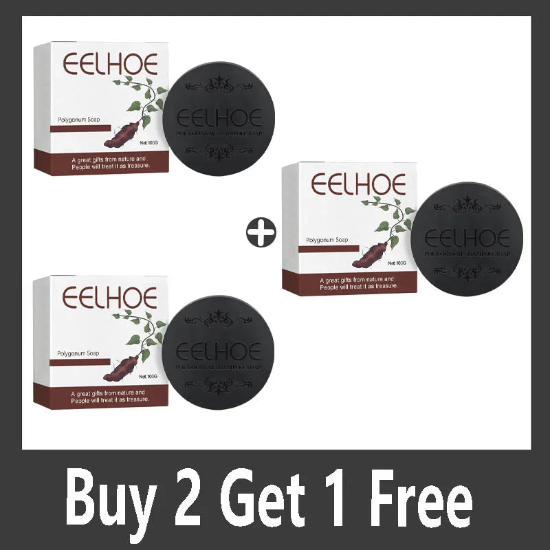 Polygonum Multiflorum Shampoo Bar – Cold Process Plant Hair Care Shampoo Bar Qme Buy 2 Get 1 Free