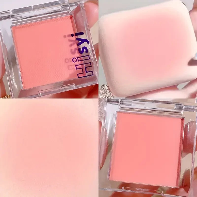 Qme Monochrome Blush Palette – Matte Rouge Contour & Highlight Blush Contour Palette Qme Color 01