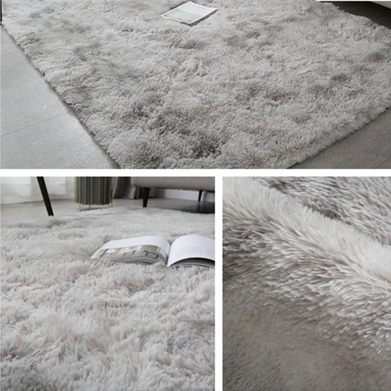Large Fluffy Area Rug – Plush Soft Carpet for Any Room Plush Area Rug Qme