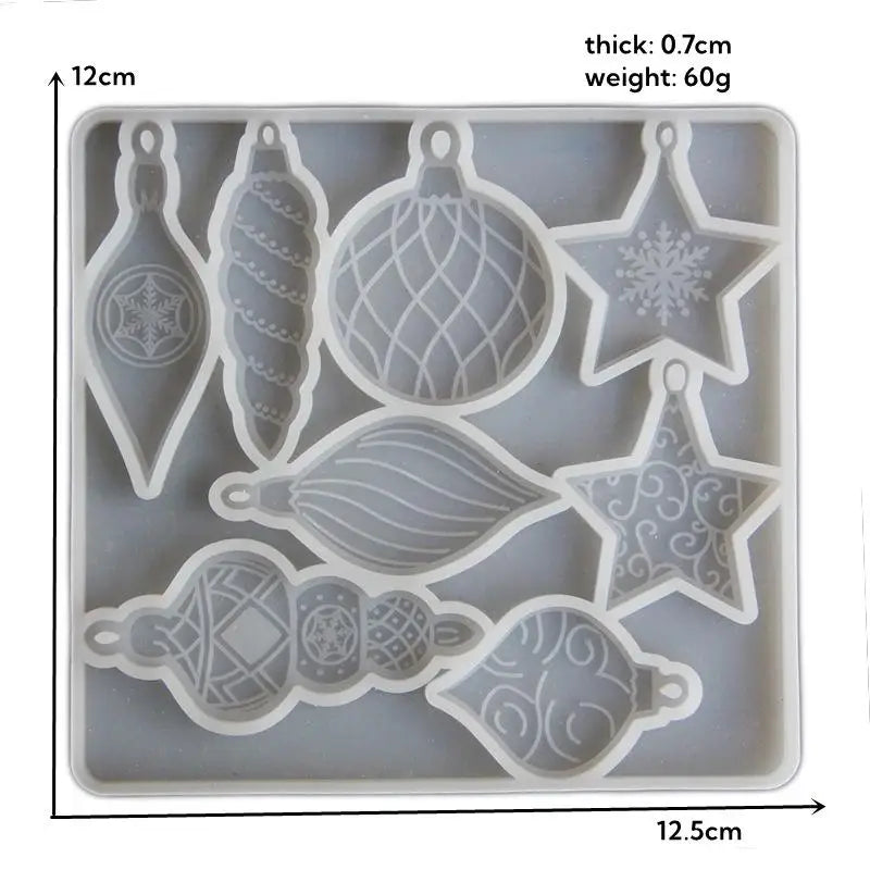 Sea Stone Epoxy Resin Mold – Handmade Craft Ornament Molds Resin Craft Mold Qme Transparent