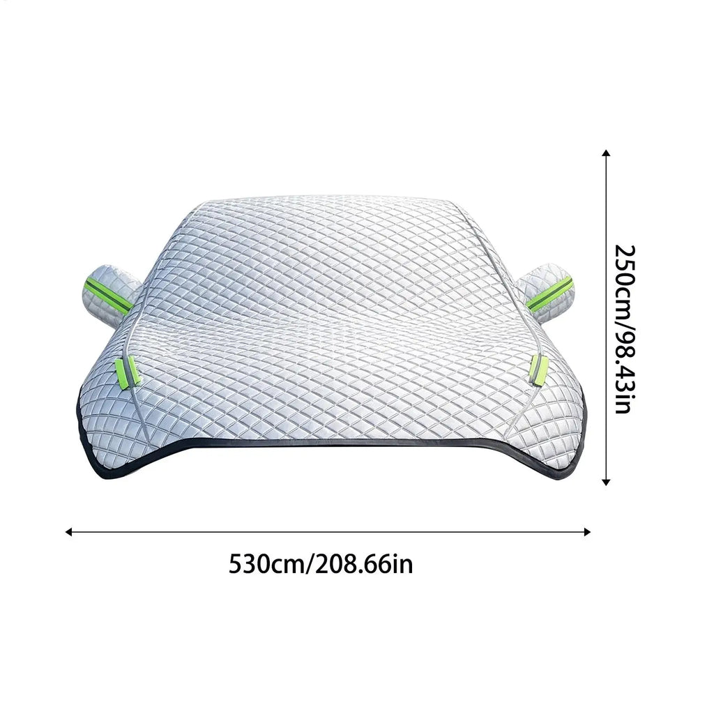 Half Car Cover – UV, Waterproof, Snow & Frost Protection Half Car Cover Qst