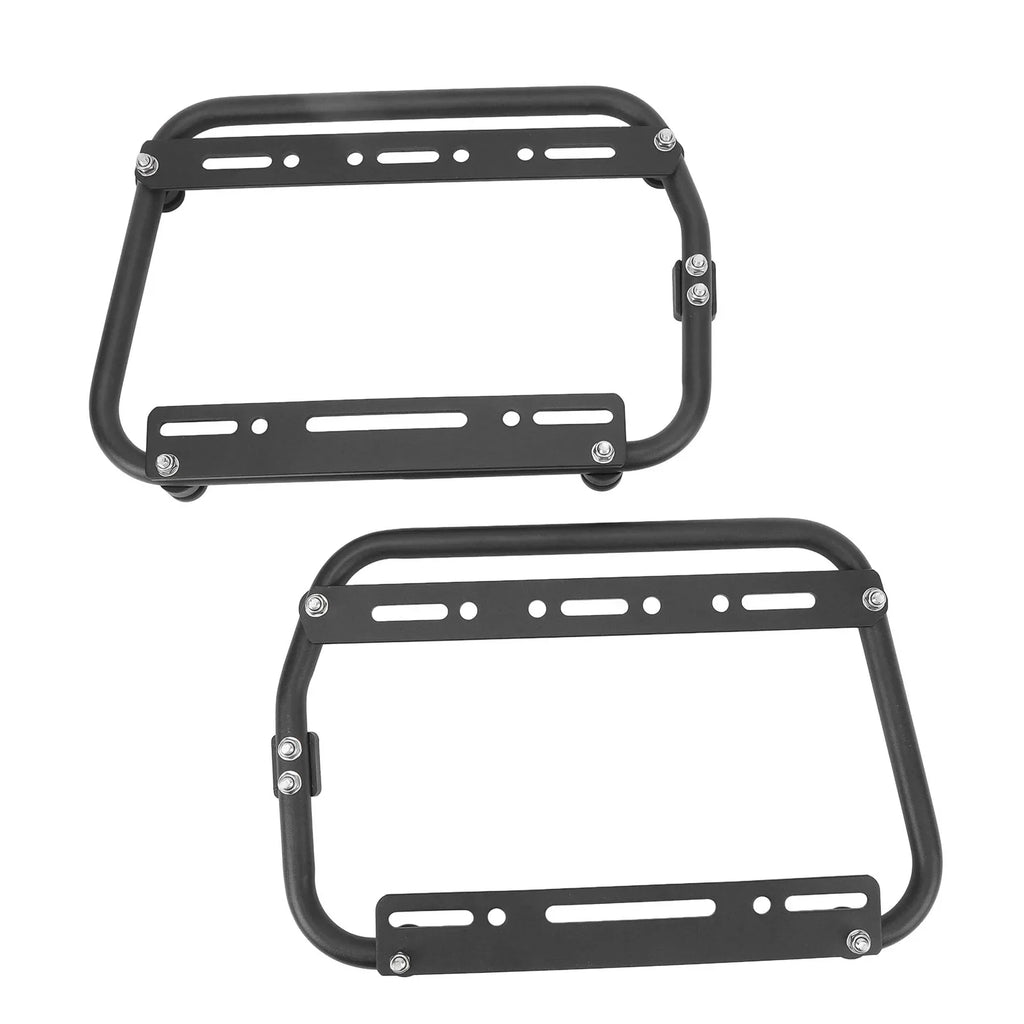 Aluminium Alloy Motorcycle Saddlebag Side Box Racks Motorcycle Side Rack Qme