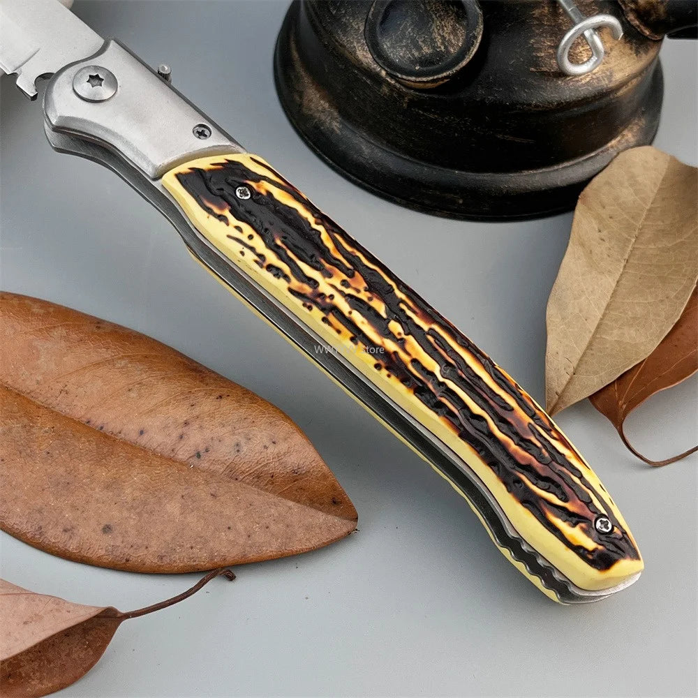 Tactical Folding Knife – Stainless Steel Blade, Pocket Clip Tactical Folding Knife Qst