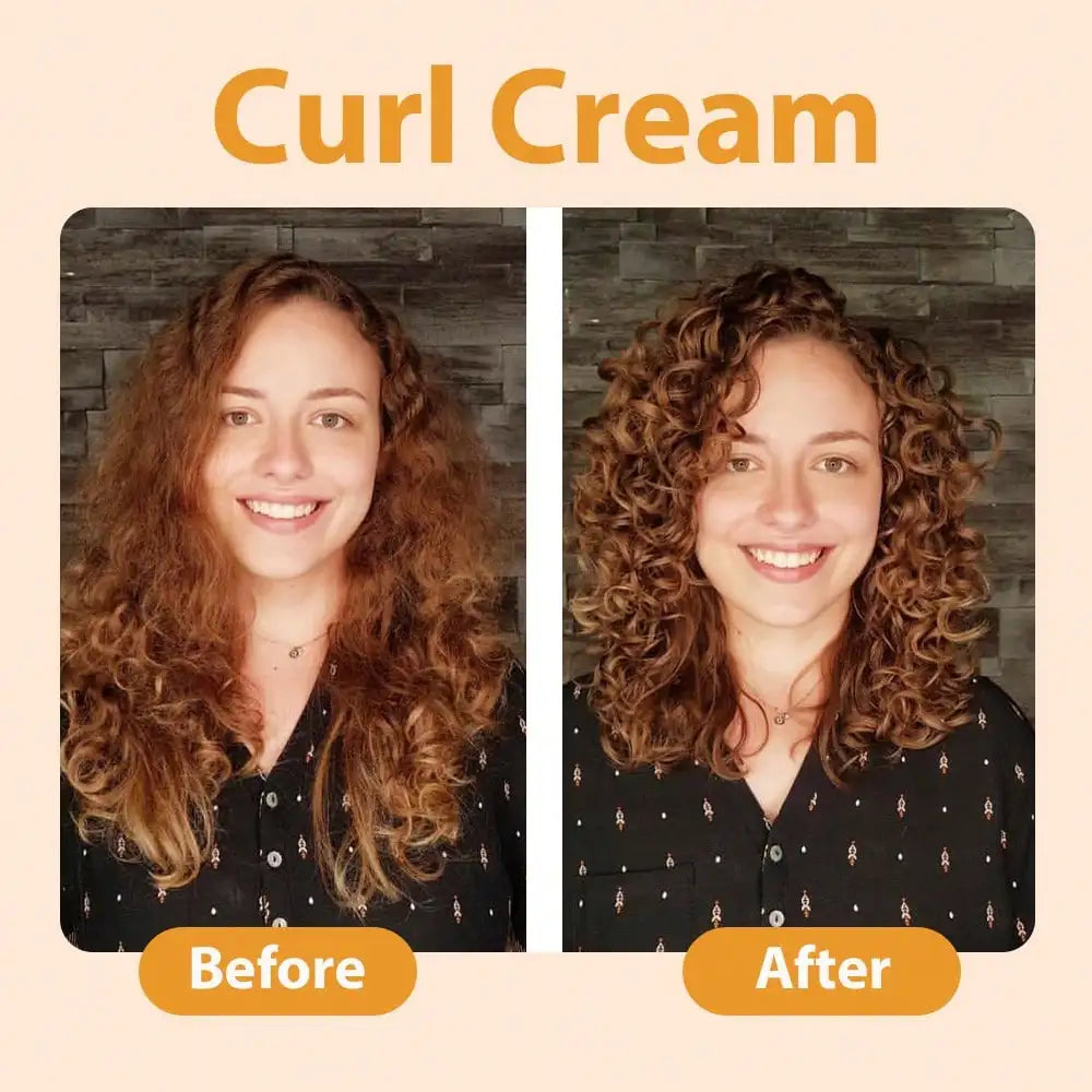 Curl Cream Leave-In Treatment – Defines & Moisturizes All Curls Curl Enhancer Cream Qst