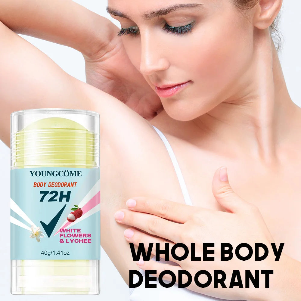YOUNGCOME 72H Deodorant Stick – Lasting Underarm Freshness Deodorant Stick Qst