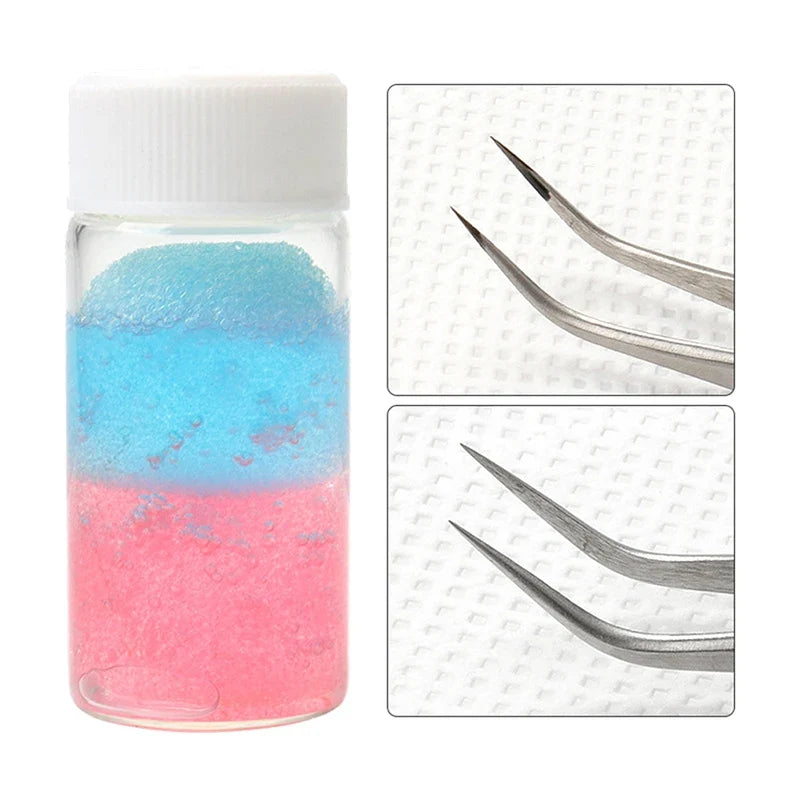 Lash Glue Remover & Tweezer Cleaner for Eyelash Extensions Lash Tweezer Cleaner Qme